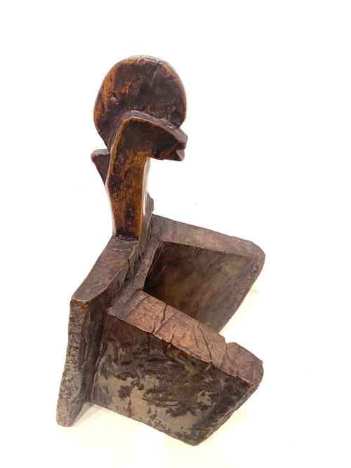 Tabouret anthropomorphe du Burkina Faso 