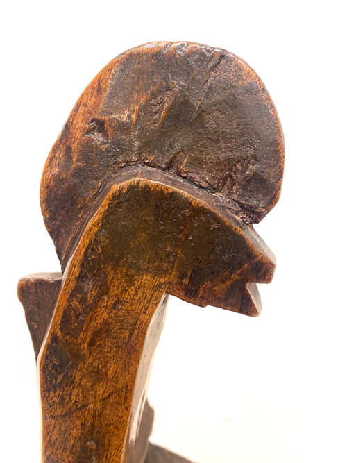 Tabouret anthropomorphe du Burkina Faso 