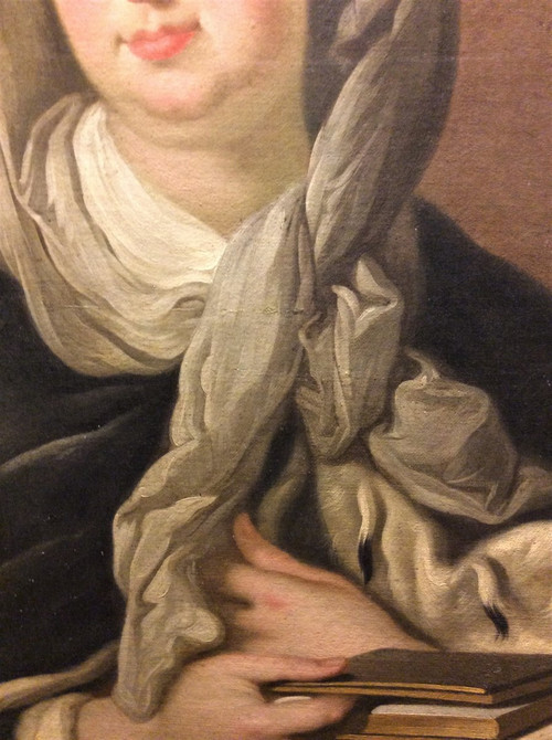 25 % Rabatt bis 30.11. - Van LOO - Porträt einer Herzogin - Ludwig-XV.-Zeit -