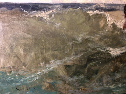 Emile Godchaux - Marine - Oil On Canvas