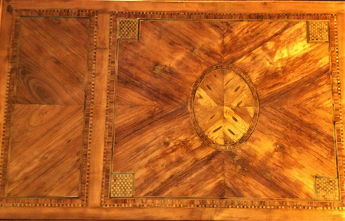 - 25\? remise -  Estampillée « B. Butte » - Table A Jeux Dite « Tric-trac » - Louis XVI
