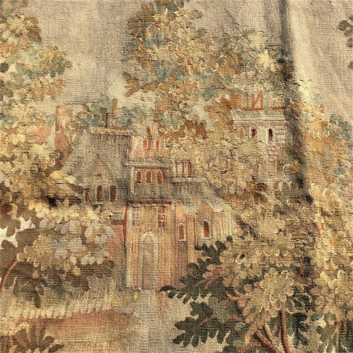 Rabatt 25% bis zum 30.11 - Aubusson Wandteppich Panel Aus Wolle Und Seide - Frankreich - 19.