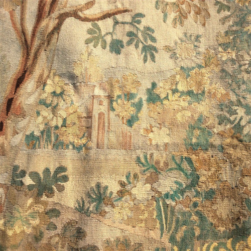 Rabatt 25% bis zum 30.11 - Aubusson Wandteppich Panel Aus Wolle Und Seide - Frankreich - 19.