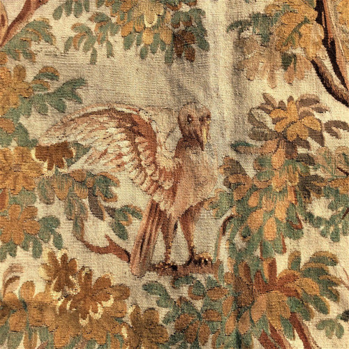 Rabatt 25% bis zum 30.11 - Aubusson Wandteppich Panel Aus Wolle Und Seide - Frankreich - 19.