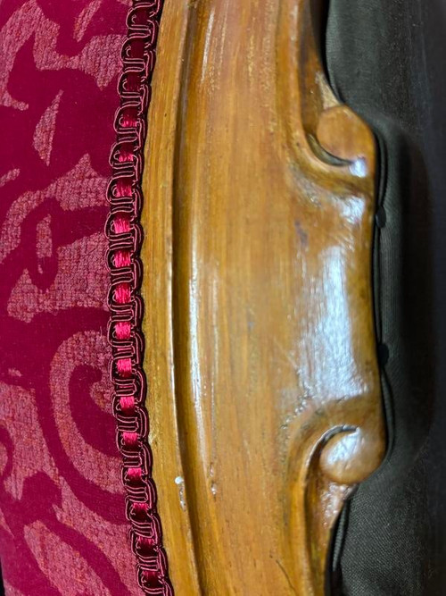 Coppia di poltrone in stile Luigi XV del XIX secolo.