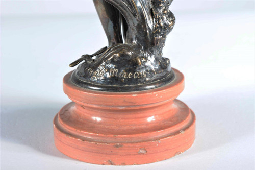 Dal 06.10 al 30.11 - Remise 25\% - Il risveglio della natura - Statuetta in bronzo argentato -