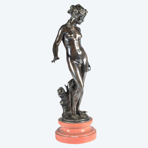 Dal 06.10 al 30.11 - Remise 25\% - Il risveglio della natura - Statuetta in bronzo argentato -