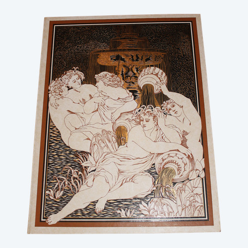 Les fontaines de Rome recueil illustré d'après les 107 gravures de G. Falda "Fontane di Roma"