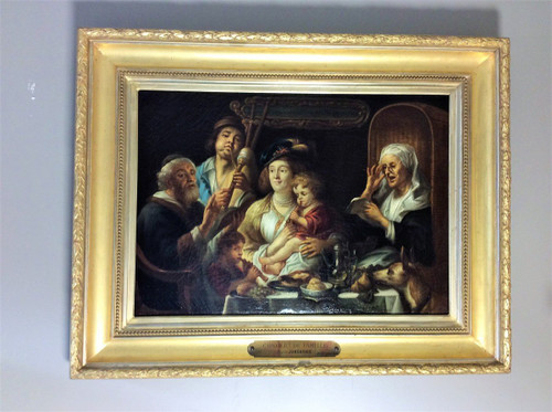 From 06.10 to 30.11 - Remise de 25\% - "Family Concert" - Jacob Jordaens (after) - XIXème
