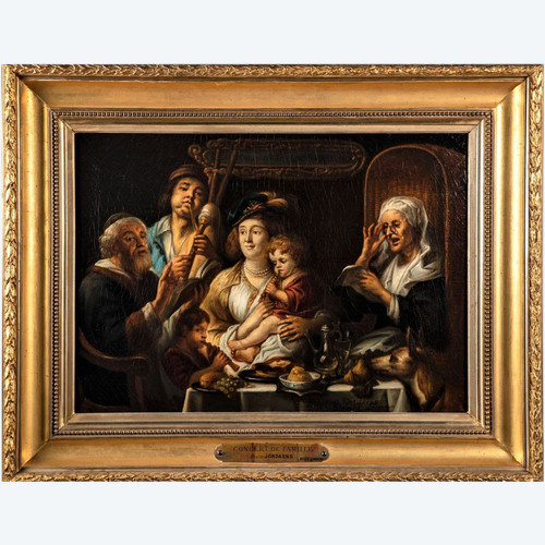 From 06.10 to 30.11 - Remise de 25\% - "Family Concert" - Jacob Jordaens (after) - XIXème