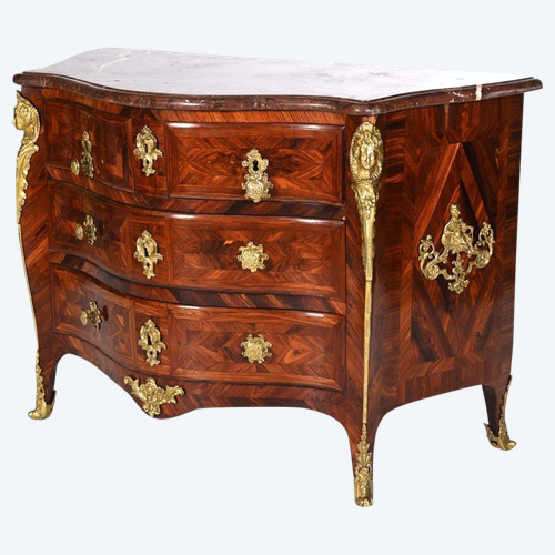 Remise De 25\% - E. Doirat – Commode Régence Galbée – Vers 1720
