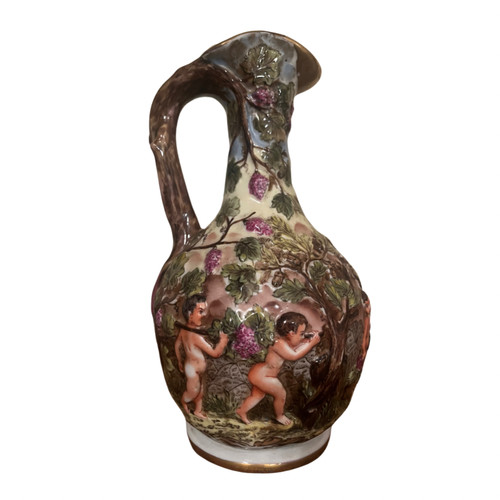 Porcelain vase from Naples (Capo di Monte)
