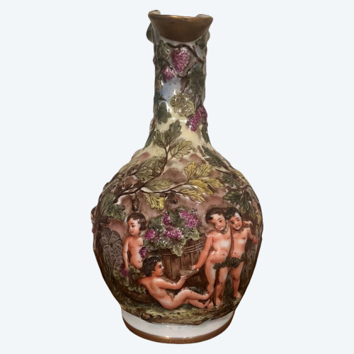 Porcelain vase from Naples (Capo di Monte)
