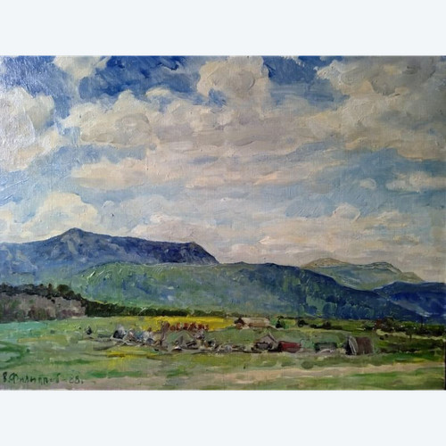 LANDSCHAFT IN RUSSLAND.