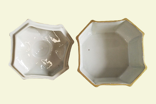 Limoges Hand Painted Porcelain Candy Jewelry Box