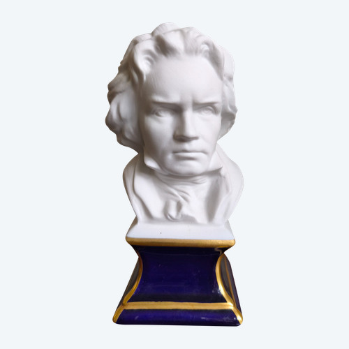 Biscuit bust of Beethoven
