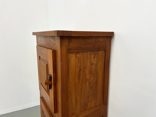 Small brutalist 50s bonnetiere wardrobe