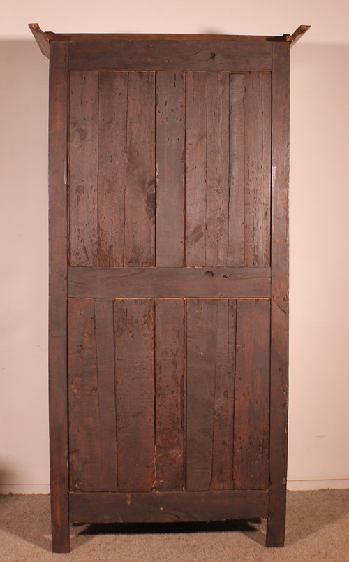 French Wardrobe In Cherry Wood - 18th Century