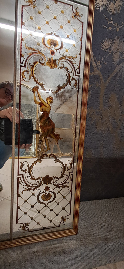 Miroir de bistrot  202 x 102