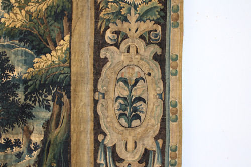 Tapisserie Verdure, ateliers de la Marche (région d’Aubusson), fin XVIIe - début XVIIIe siècle