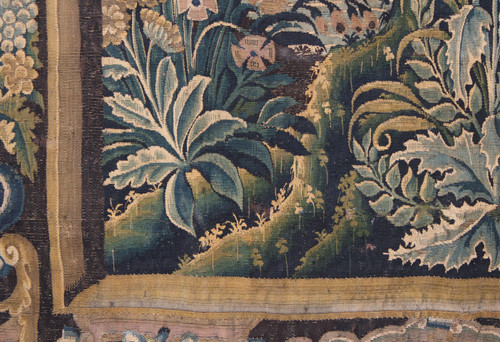 Tapisserie Verdure, ateliers de la Marche (région d’Aubusson), fin XVIIe - début XVIIIe siècle