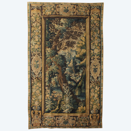 Tapisserie Verdure, ateliers de la Marche (région d’Aubusson), fin XVIIe - début XVIIIe siècle