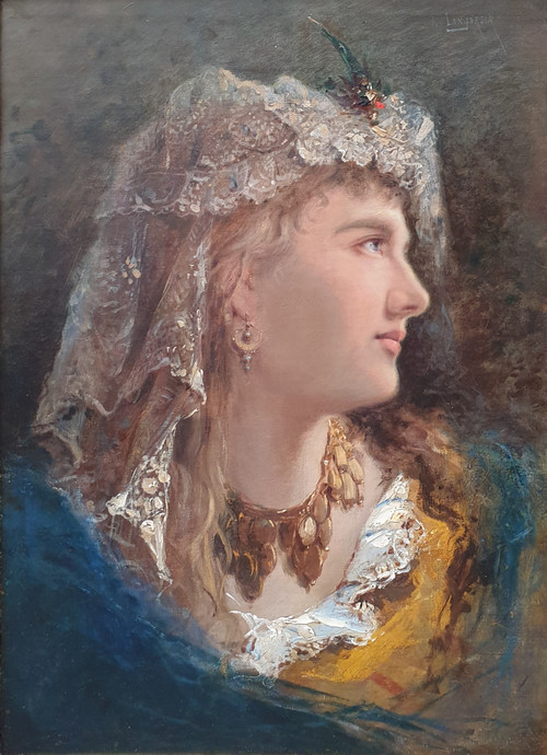Henri LANGEROCK - Giovane ragazza russa