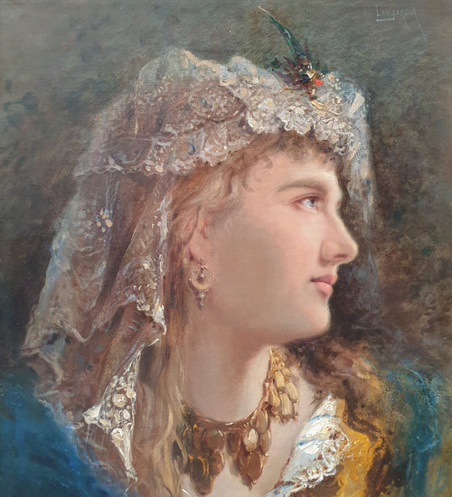 Henri LANGEROCK - Giovane ragazza russa