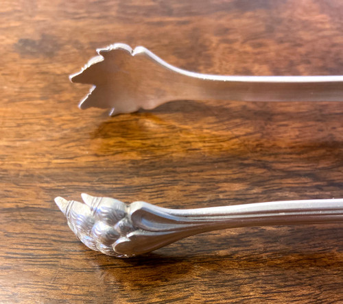 Pinza per ghiaccio Cristofle in metallo argentato 
