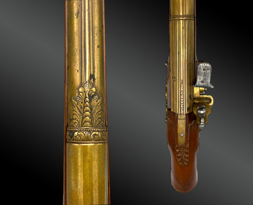 Steinschloss-Knaufpistole, Offizier, Gavacciolo, Brescia zugeschrieben. Italien, um 1680