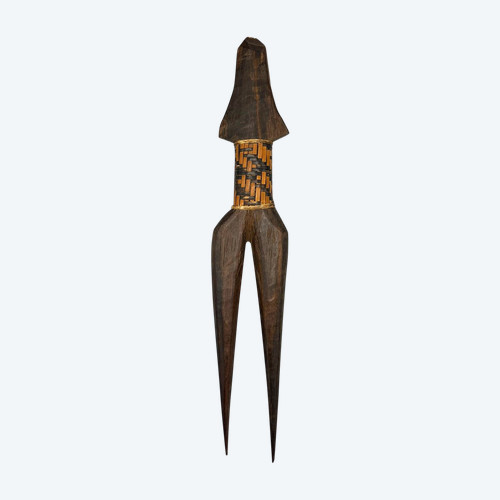 FORCELLA a due denti - Amazzonia, Brasile centrale - 1900 circa