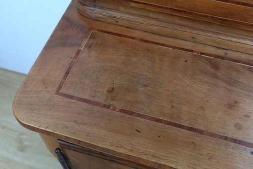 Biblioteca di proprietà di due corpi in ciliegio – Fine XVIII secolo