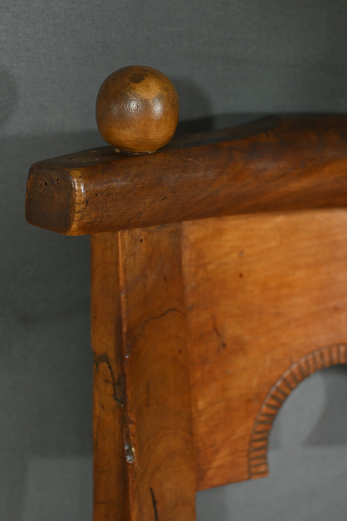 Suite von 4 Stühlen aus Kirschbaumholz, Epoche Directoire - Anfang XIX.