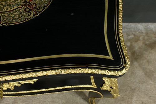 Travailleuse en Poirier Noirci, époque Napoléon III – Milieu XIXe