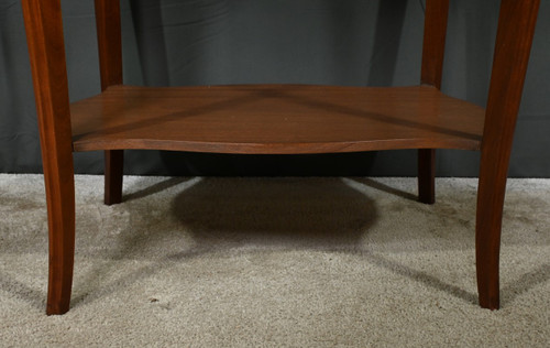 Mahogany and marble table - 1920