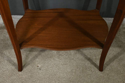 Mahogany and marble table - 1920