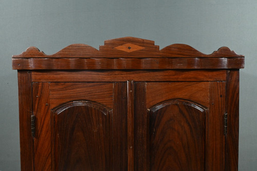 Speziere Pondichery in teak e palissandro - 1900
