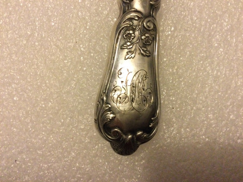Silver serving knife