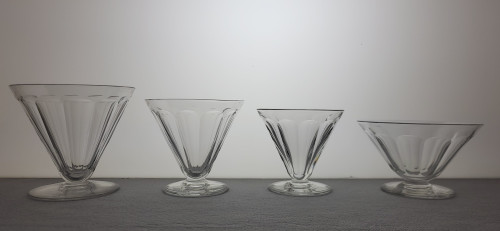 24 pieces Baccarat crystal service Rex model 1920-30's