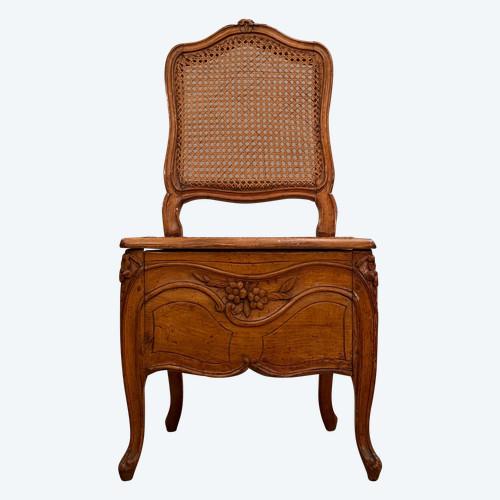 Louis XV period Chaise De Commodité, circa 1760.