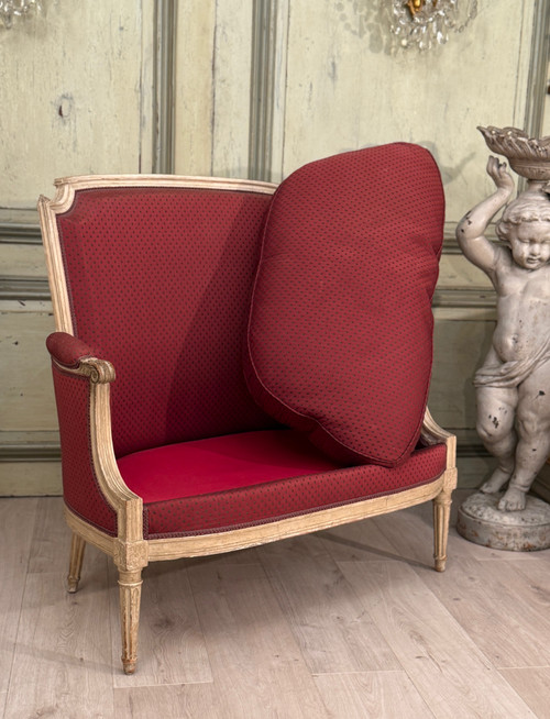 Marquise En Bois Laque d'Epoque Louis XVI, Vers 1780