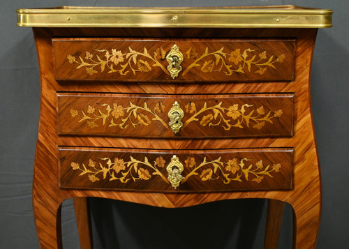 Chevet en Bois de Rose et Palissandre, style Louis XV – Fin XIXe