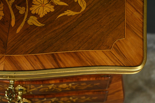 Chevet en Bois de Rose et Palissandre, style Louis XV – Fin XIXe