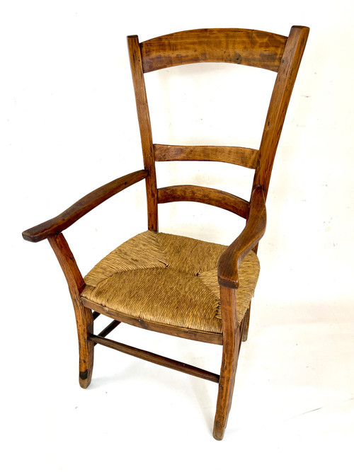 Rustic country armchair from the 18th century - Authentic and full of charm