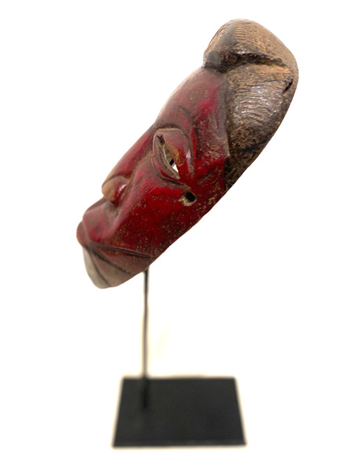Piccola maschera antropomorfa MOSSI dal Burkina Faso
