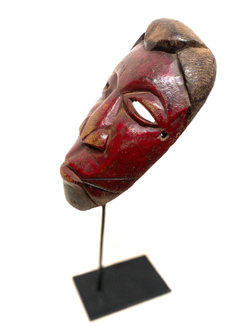 Piccola maschera antropomorfa MOSSI dal Burkina Faso