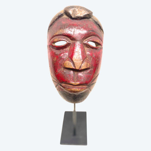 Piccola maschera antropomorfa MOSSI dal Burkina Faso