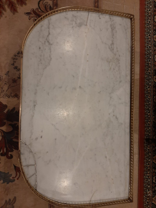 Kleiner Salontisch, genannt Chiffonnière - Mahagoni Louis XVI - XVIII Jahrhundert