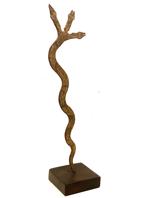 Fer rituel LOBI Serpent à 3 têtes 