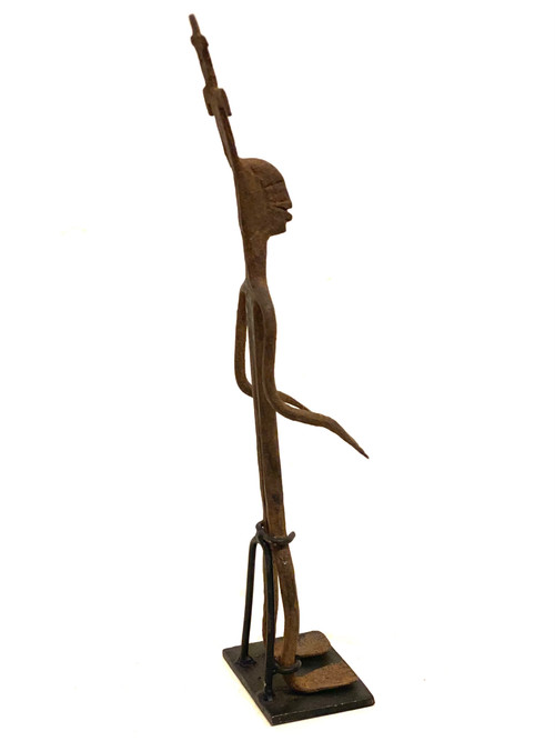 Anthropomorphic ritual iron DOGON from Mali
